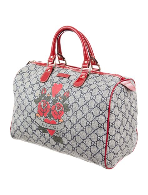 gucci joy boston bag tattoo|Gucci Boston bag for sale.